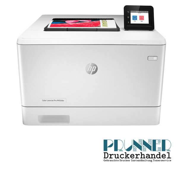 HP Color LaserJet M454dw • Lan • Duplex • W1Y45A • unter 20.000 Seiten gedruckt