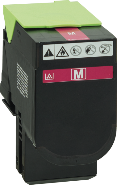 Magenta Rebuilt Toner für Lexmark CS421, CX421, CX522