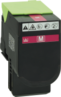 Magenta Rebuilt Toner für Lexmark CS421, CX421, CX522