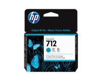 HP 712 29-ml Cyan DesignJet Ink • 3ED67A