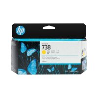 HP 738 130-ml Yellow DesignJet  • 498N7A
