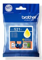 Brother Genuine Ink Cartridge - Yellow • LC521Y