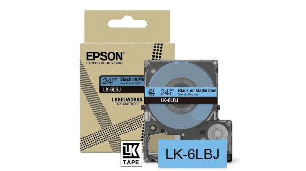 Epson LK-6LBJ Black, Blue • C53S672082
