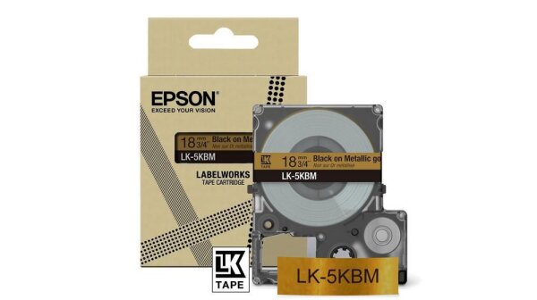 Epson Lk-5Kbm Black, Gold • C53S672093