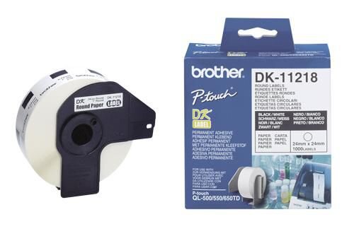 Brother Address Labels White 24 mm • DK11218