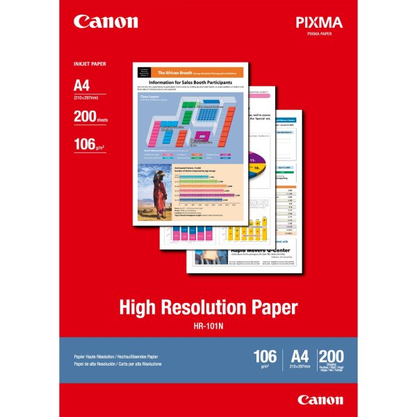 Canon HR-101N A4 High Resolution Pap • 1033A001