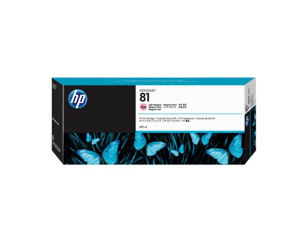 HP Ink Light Magenta Dye 680 ml. • C4935A