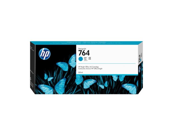 HP Ink Cyan, 300ml • C1Q13A
