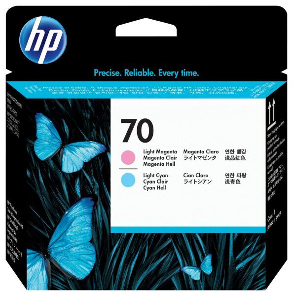 HP Print Head Light Cyan+Magenta • C9405A