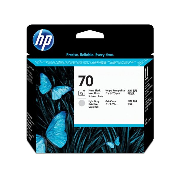 HP Print Head Photo Black+Grey • C9407A