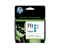 HP Ink Cyan No.711 **3-Pack** • CZ134A
