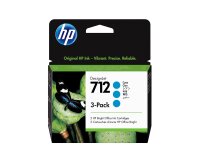 HP 712 3-Pack 29-ml Cyan  • 3ED77A