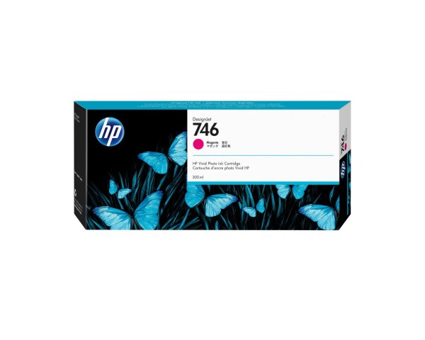 HP 746 300-ml Magenta Ink Cartrid • P2V78A