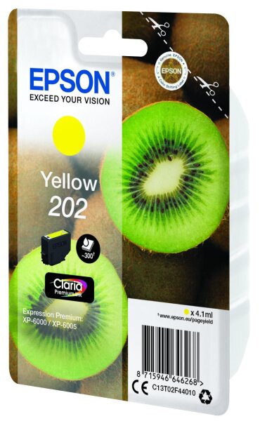 Epson Singlepack Yellow 202 • C13T02F44020