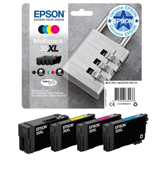 Epson 35XL Ink Multipack CMYK • C13T35964020