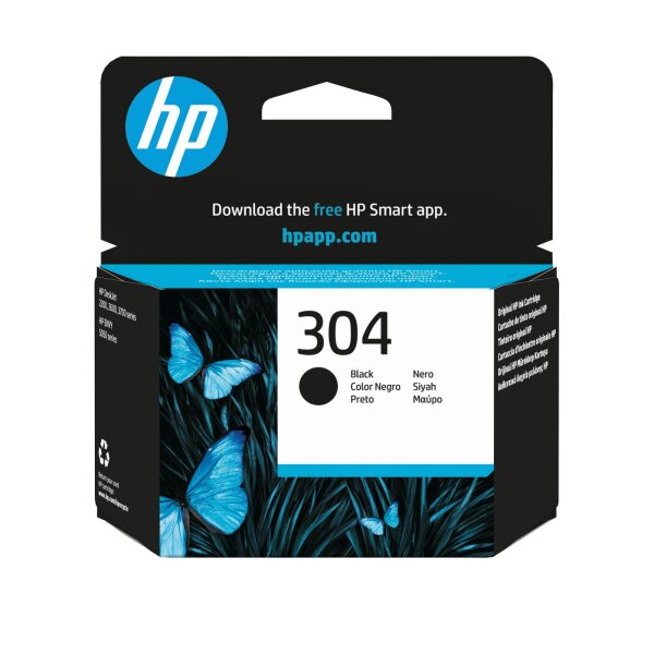 HP 304 Black Original Ink  • N9K06AE#ABE