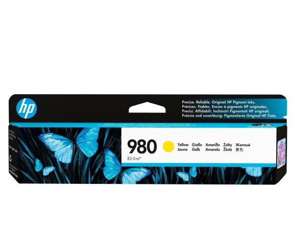 HP Ink Yellow, 10ml • D8J09A