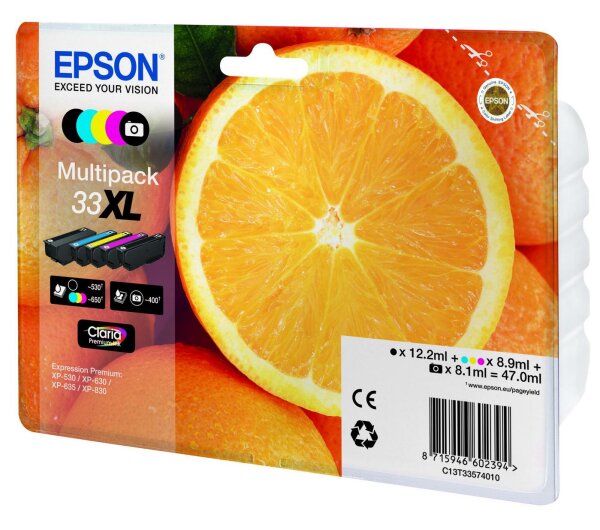 Epson Multipack 5-colours 33XL • C13T33574021