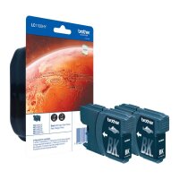 Brother Ink Cartridge 2 Pc(S)  • LC1100HYBKBP2