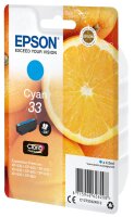 Epson 33 Cyan Claria Premium Ink • C13T33424022