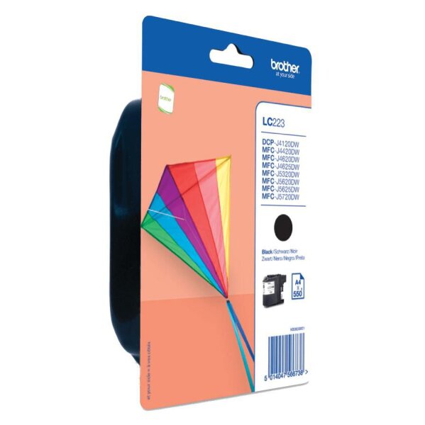 Brother Lc-223Bkbp Ink Cartridge 1  • LC223BKBP