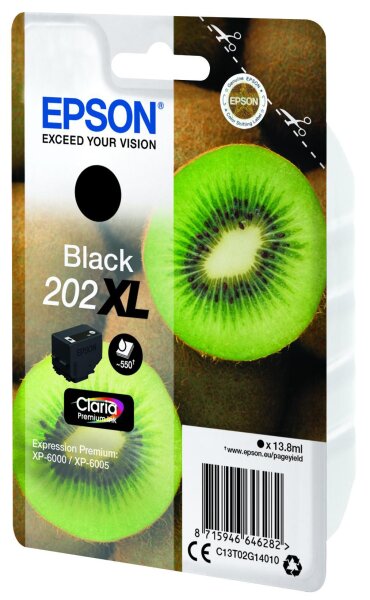 Epson Singlepack Black 202XL • C13T02G14020