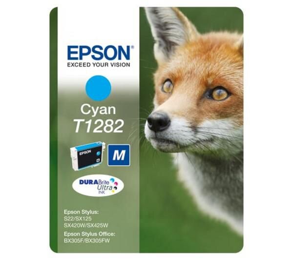 Epson Fox Singlepack Cyan T1282  • C13T12824011