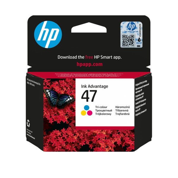 HP 47 Tri-Color Original  • 6ZD61AE#BHL