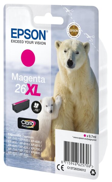 Epson 26XL ink cartridge mag • C13T26334012