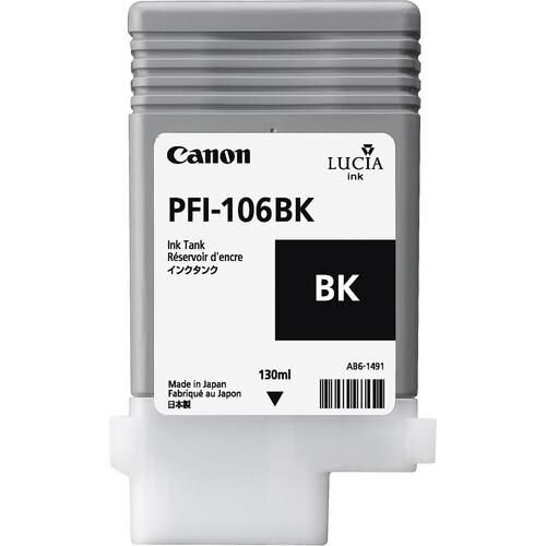 Canon PFI-106BK black ink • 6621B001