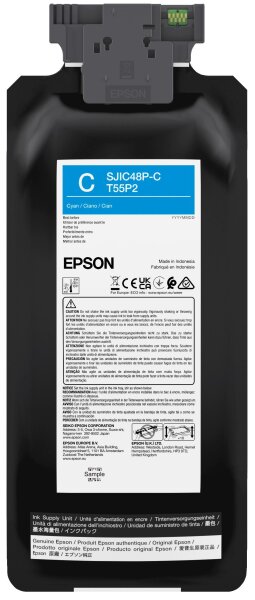 Epson Sjic48P-C Ink Cartridge 1  • C13T55P240