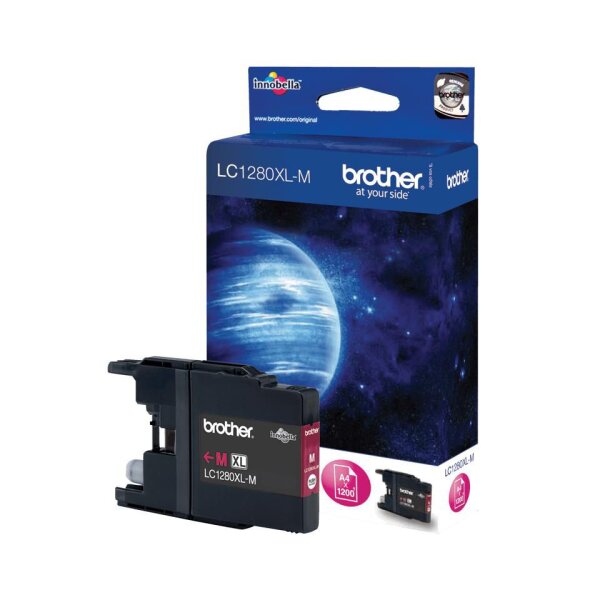 Brother Ink Magenta High Cap. • LC1280XLM