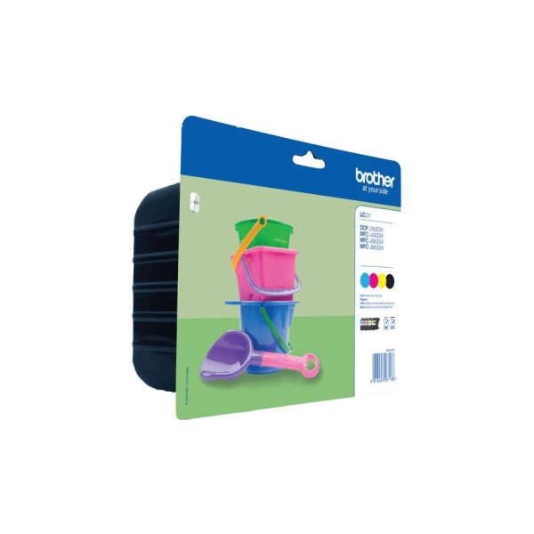 Brother Lc-221Valbp Ink Cartridge 4  • LC221VALBP