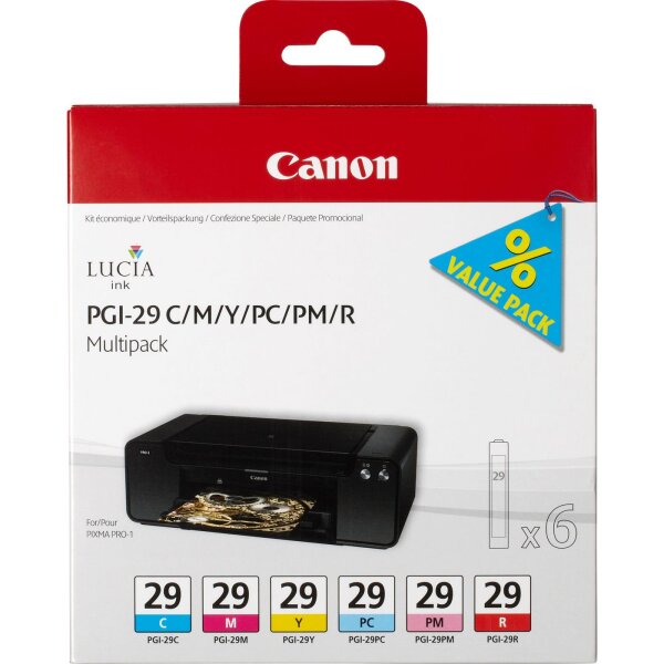 Canon Ink C/M/Y/PC/PM/R • 4873B005