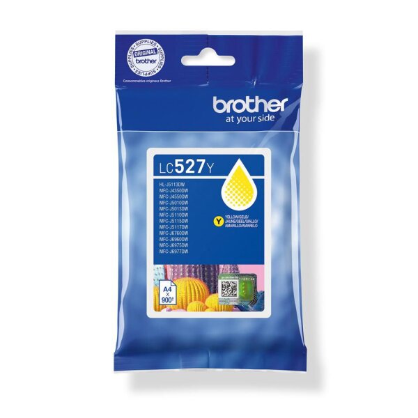 Brother Lc527Y Ink Cartridge - Yellow • LC527Y