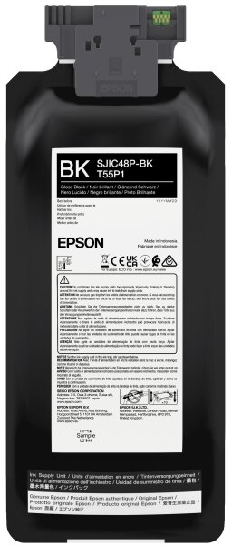 Epson Sjic48P-Bk Ink Cartridge 1  • C13T55P140