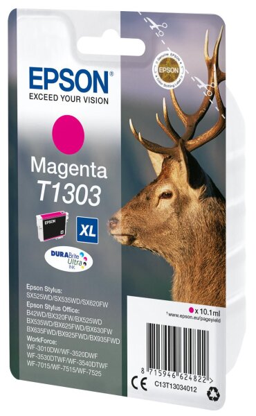 Epson ink cartridge magenta • C13T13034012