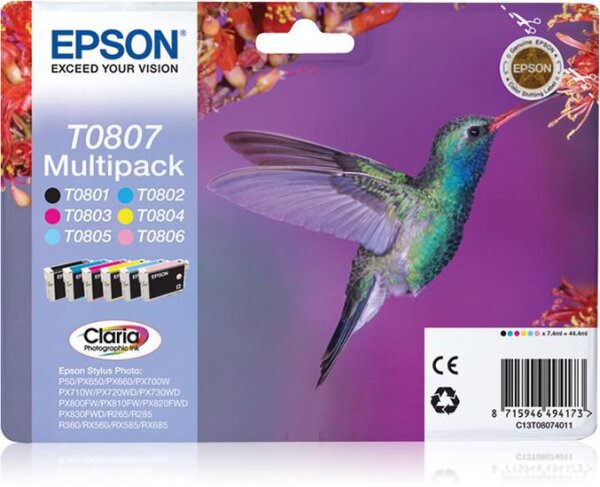 Epson T0807 • C13T08074021