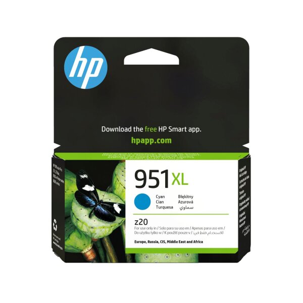 HP Ink 951XL Cyan • CN046AE#301