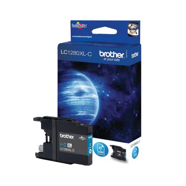 Brother Ink Cyan High Cap. • LC1280XLC