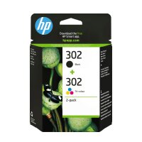 HP Ink/302 Cart Combo 2-Pack • X4D37AE#301