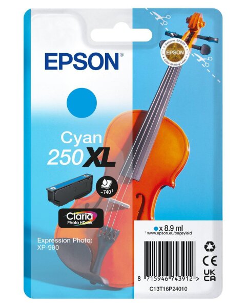 Epson 250Xl Violin Claria Photo Hd  • C13T16P24010