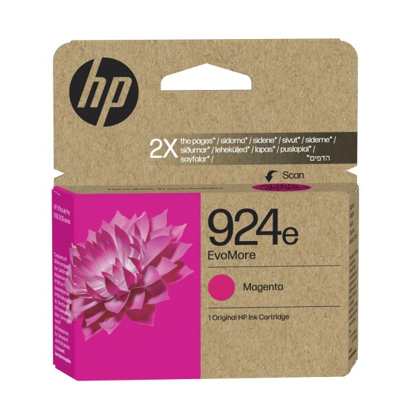 HP 924E Evomore Magenta Original  • 4K0U8NE#LS1