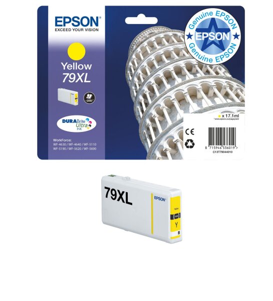 Epson T7913 Magenta Ink Cartridge L • C13T79134010