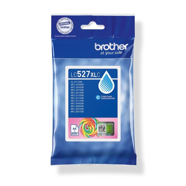 Brother C527Xlc High Yield Ink  • LC527XLC