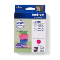 Brother Ink Cartridge 1 Pc(S)  • LC-221M