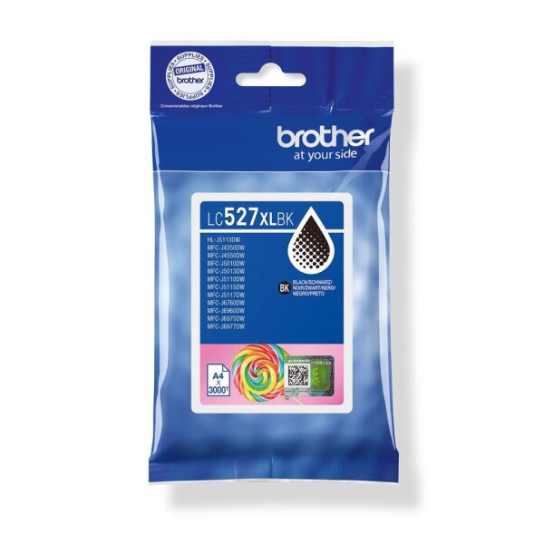 Brother 527Xlbk High Yield Ink  • LC527XLBK