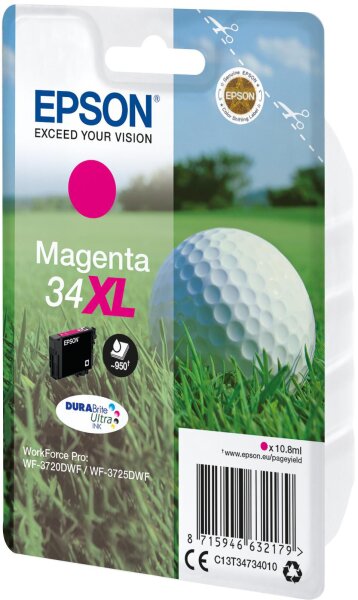 Epson Singlepack Magenta 34XL • C13T34734010