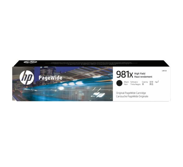 HP Toner 981X Black • L0R12A