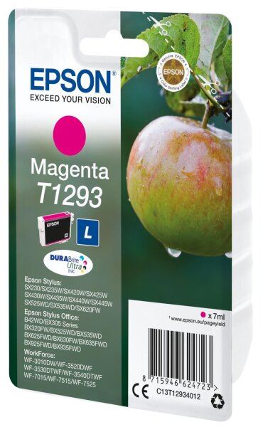 Epson ink cartridge magenta • C13T12934012